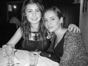 My Birthday meal out for my 17th... We thought we were ultra sophisticated!! 